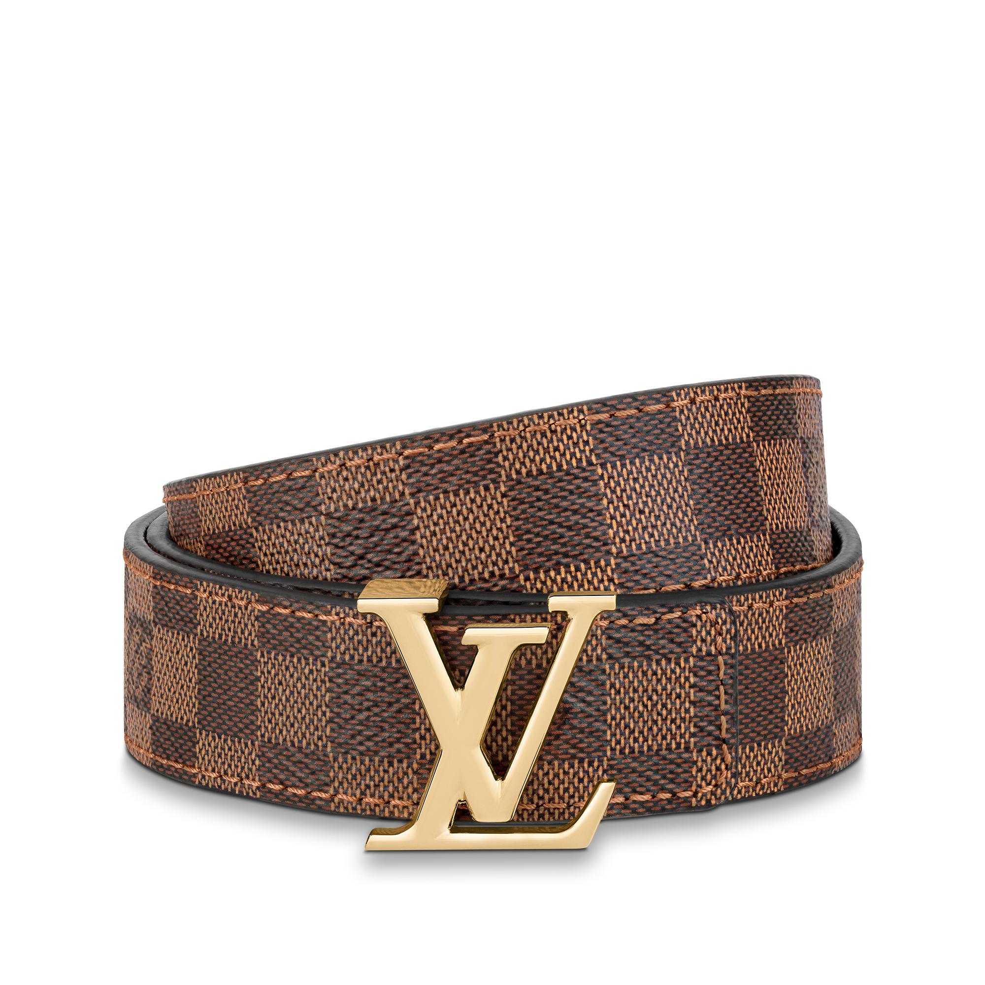 Thắt Lưng Hai Mặt LV Iconic 25MM Damier Ebene in Đồ Nữ