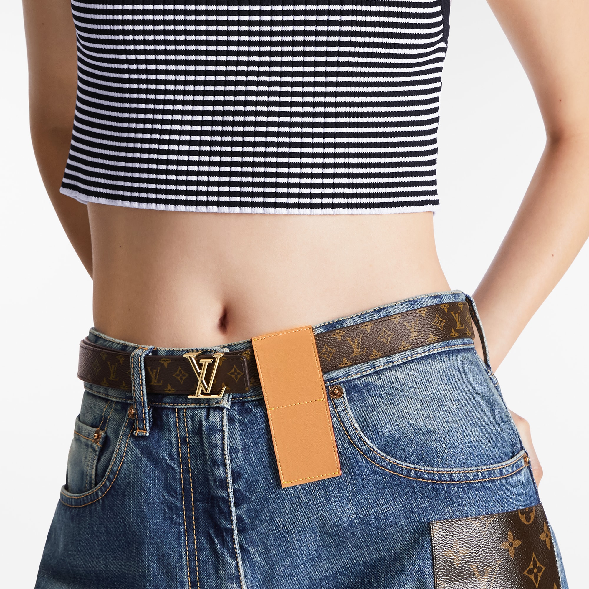 Thắt Lưng Hai Mặt LV Iconic 25MM Monogram in Đồ Nữ