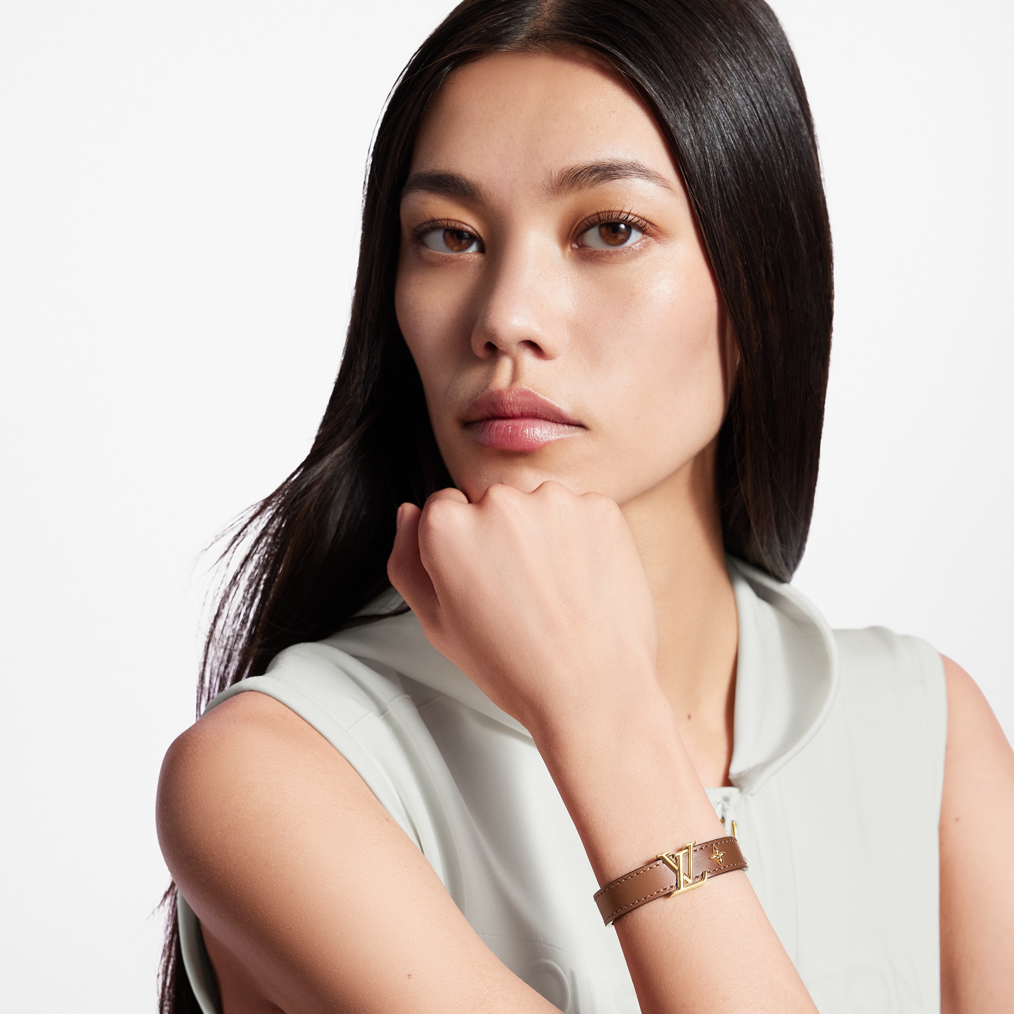 Vòng Tay LV Iconic Các loại da khác in Đồ Nữ