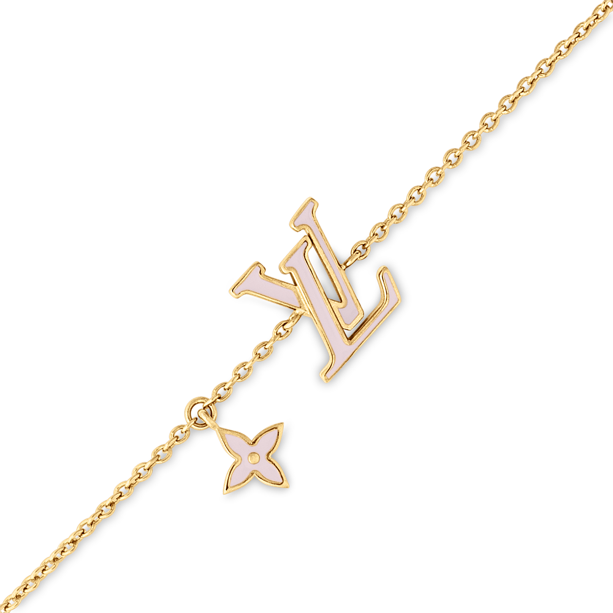 Vòng Tay LV Iconic Enamel . in Đồ Nữ