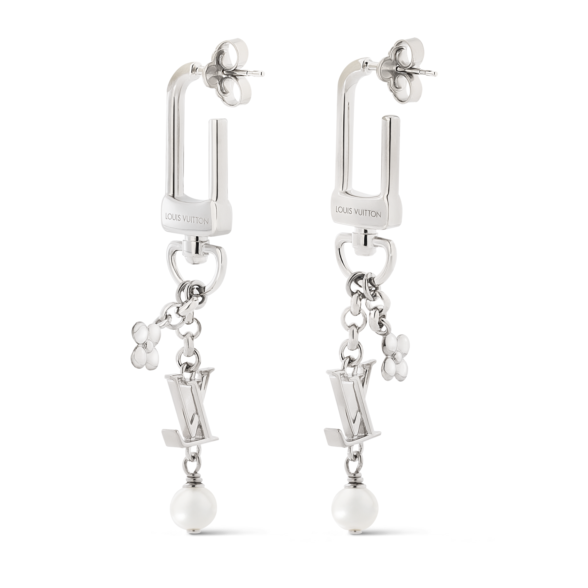Khuyên Tai LV Iconic Hook . in Đồ Nữ