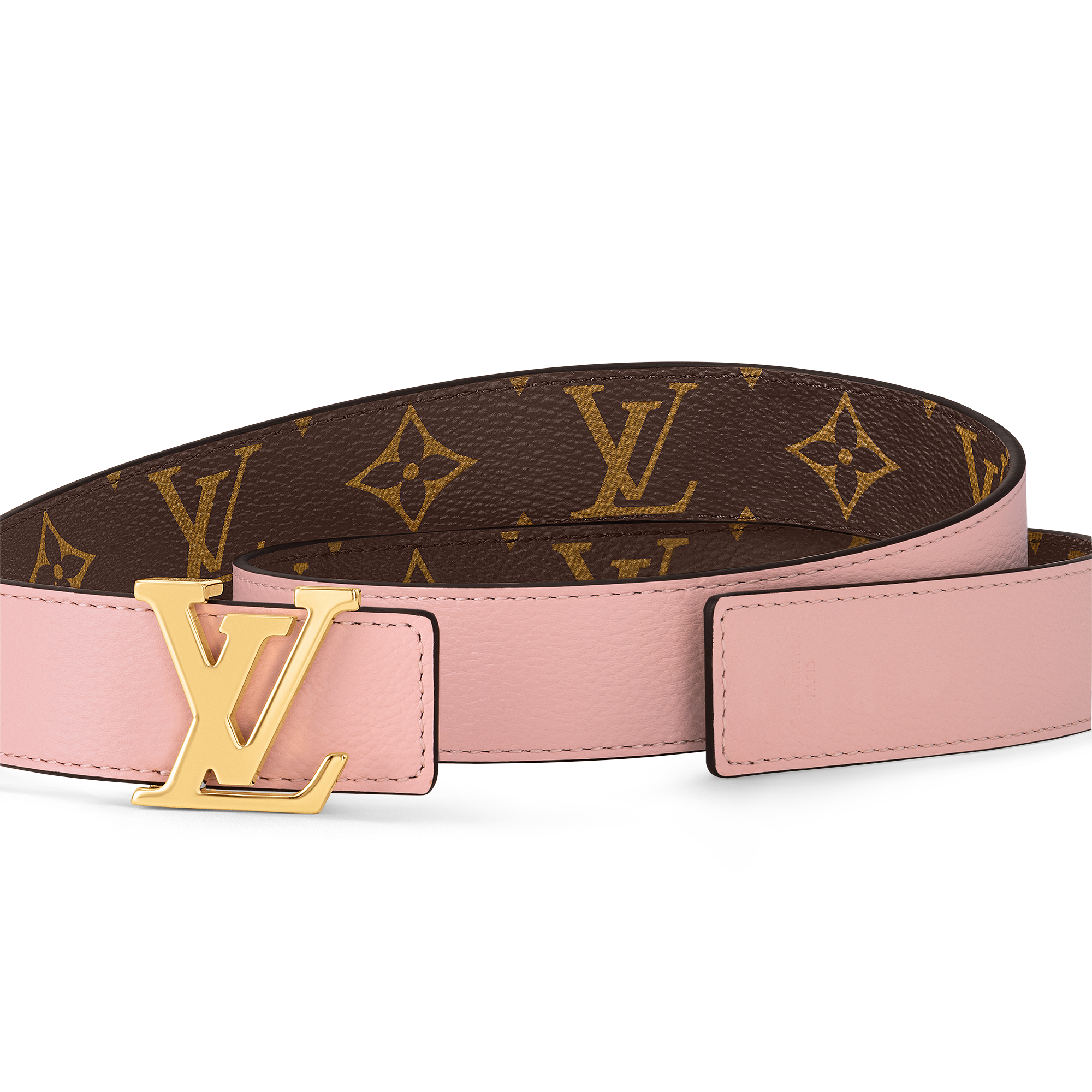 Thắt Lưng Hai Mặt LV Initiales 30MM Monogram in Đồ Nữ