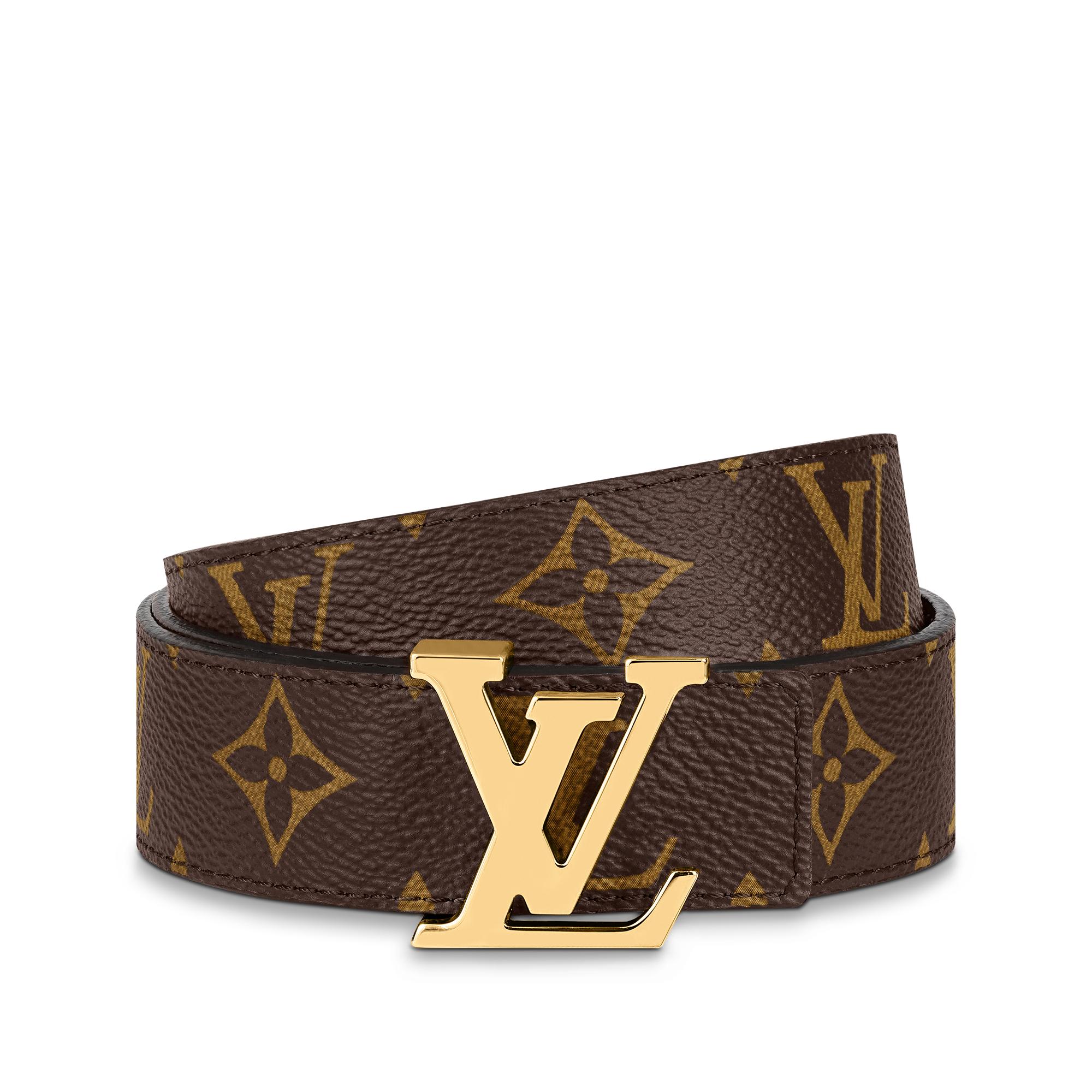 Thắt Lưng Hai Mặt LV Initiales 30MM Monogram in Đồ Nữ