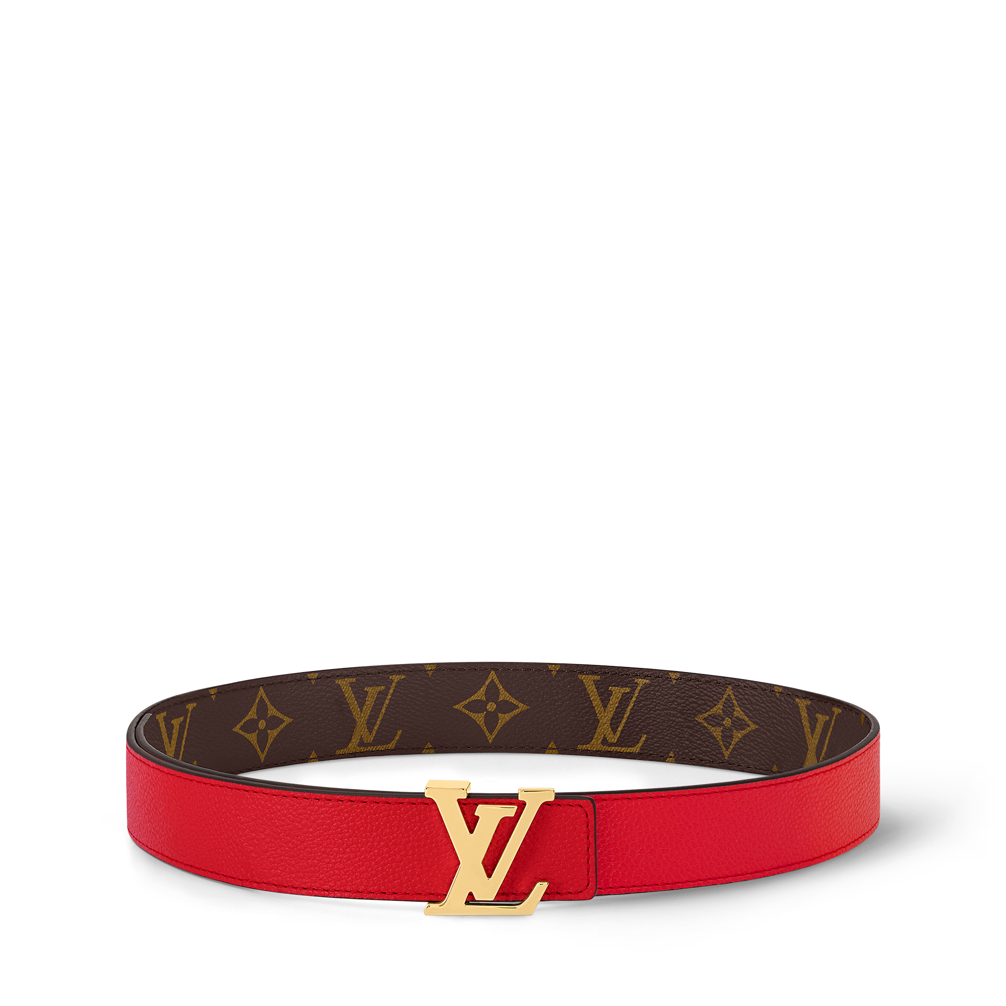 Thắt Lưng Hai Mặt LV Initiales 30MM Monogram in Đồ Nữ