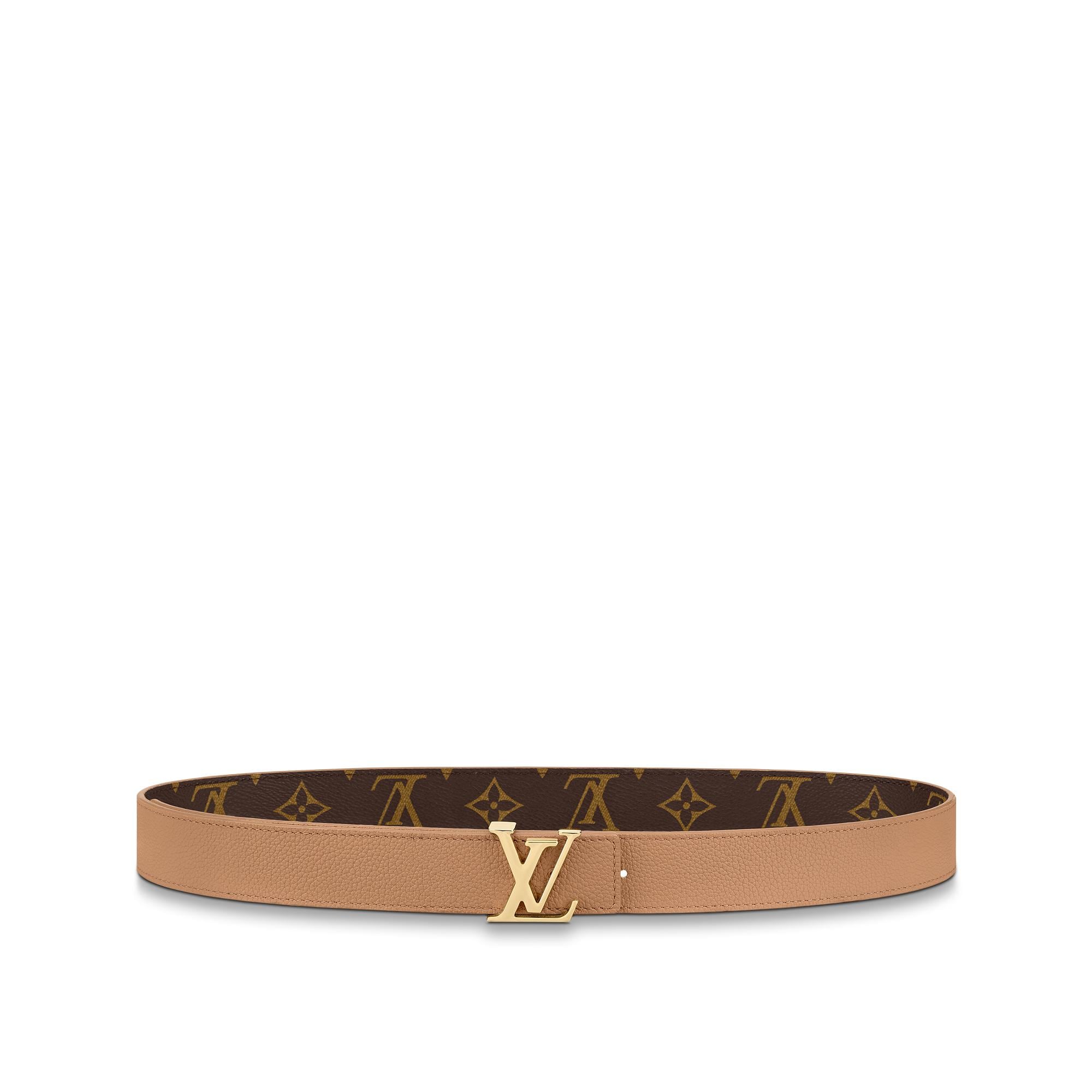Thắt Lưng Hai Mặt LV Initiales 30MM Monogram in Đồ Nữ