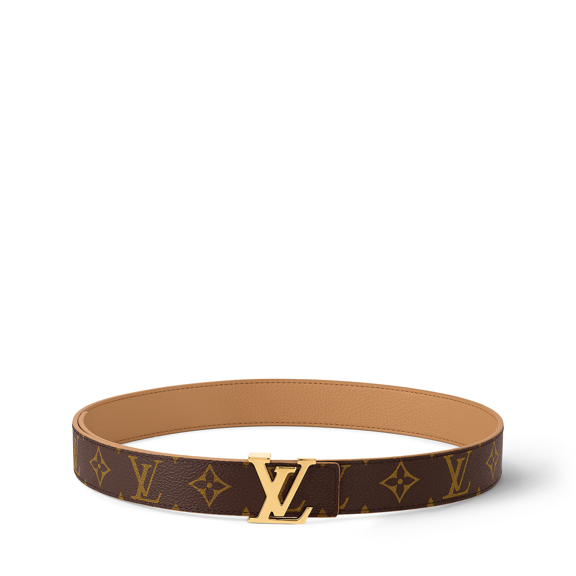 Thắt Lưng Hai Mặt LV Initiales 30MM Monogram in Đồ Nữ