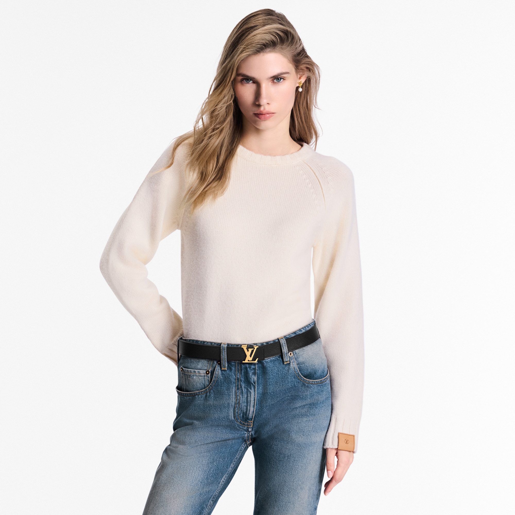 Thắt Lưng Hai Mặt LV Initiales 30MM Monogram in Đồ Nữ