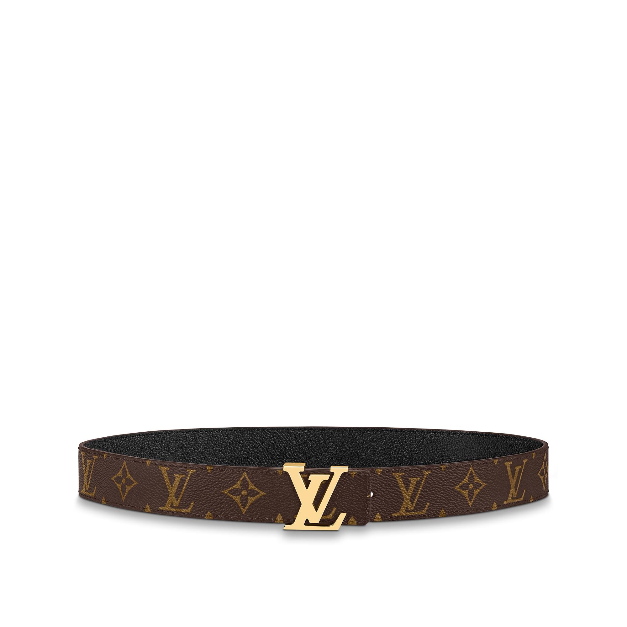 Thắt Lưng Hai Mặt LV Initiales 30MM Monogram in Đồ Nữ