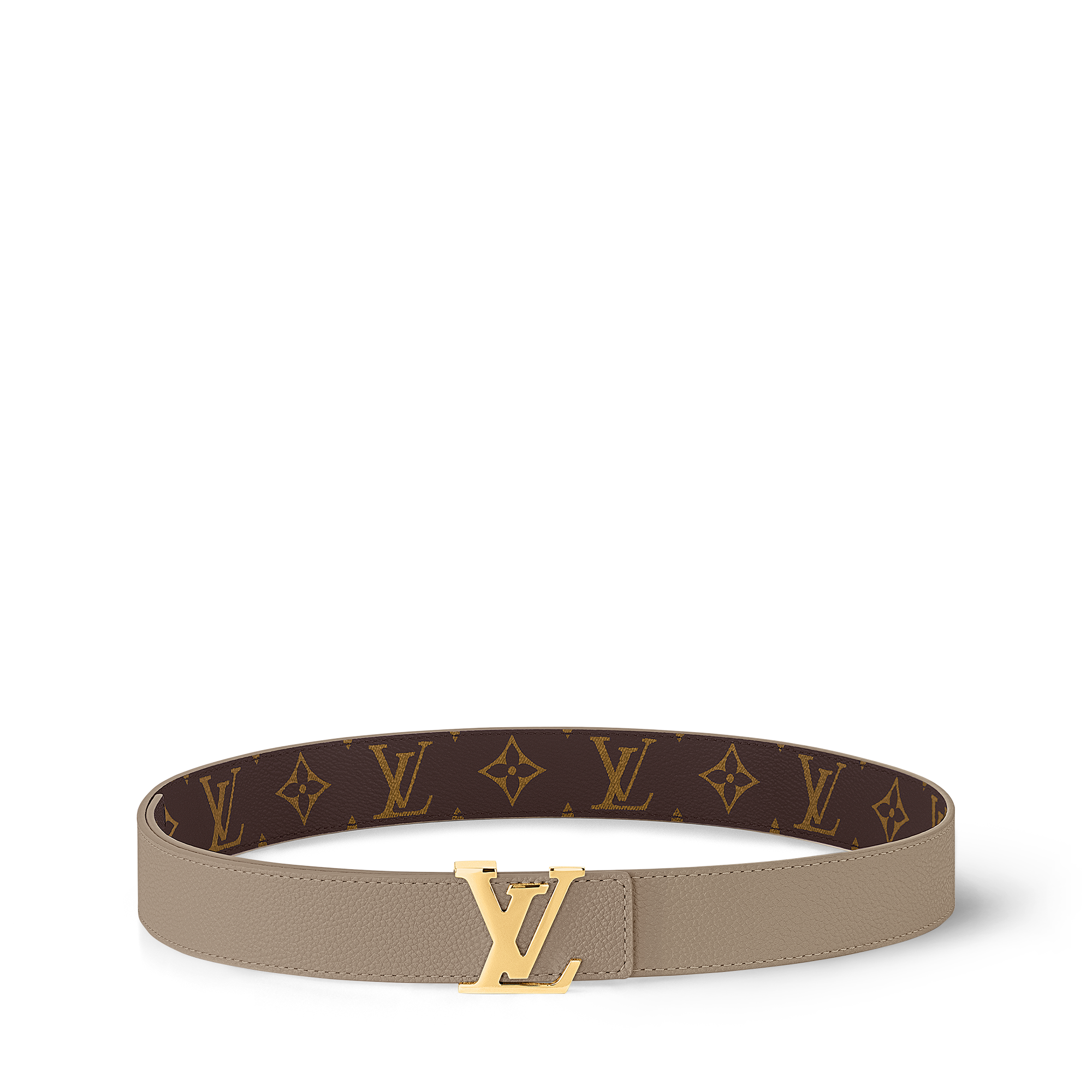 Thắt Lưng Hai Mặt LV Initiales 30MM Monogram in Đồ Nữ