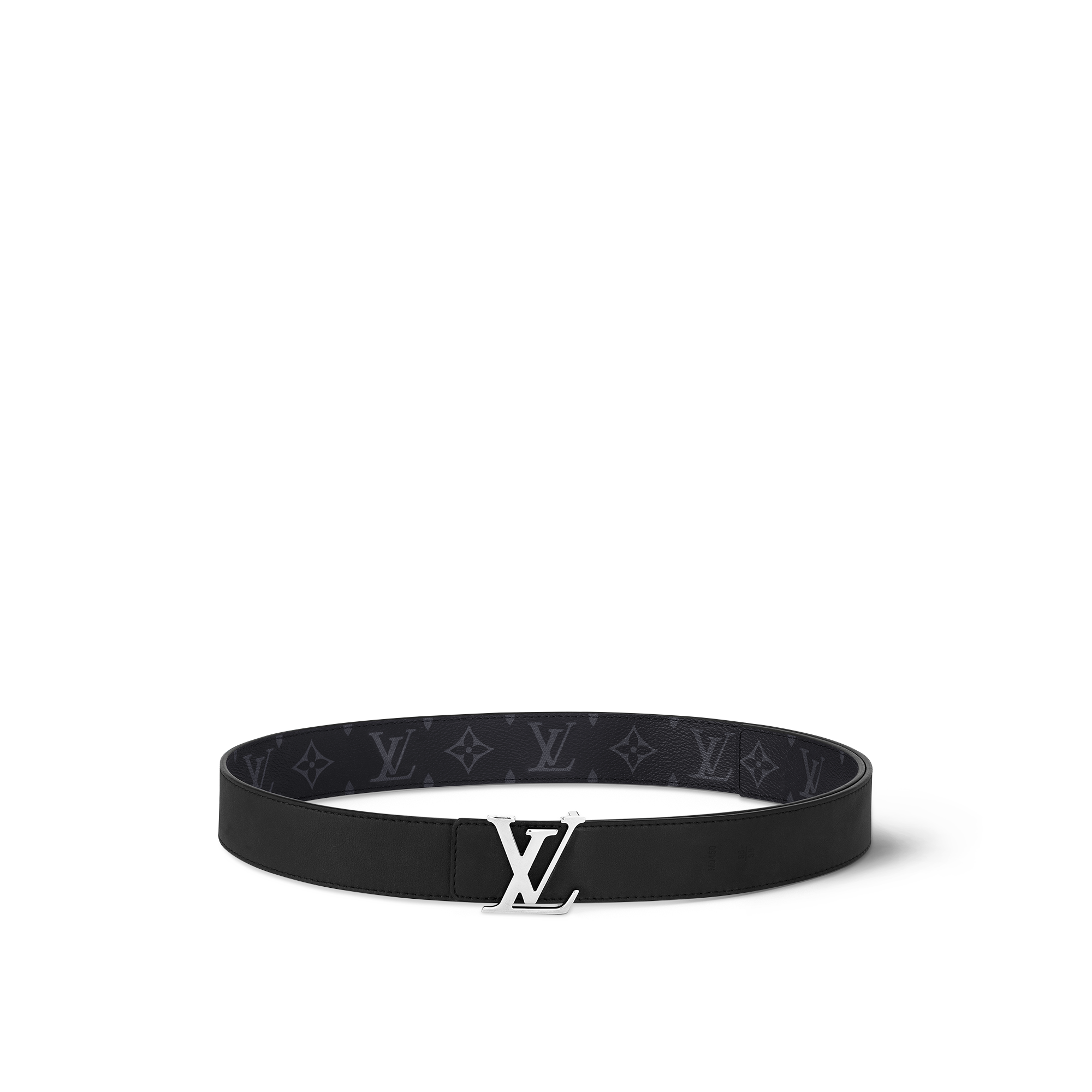 Thắt Lưng Hai Mặt LV Initiales 35MM Monogram Eclipse in Đồ Nam