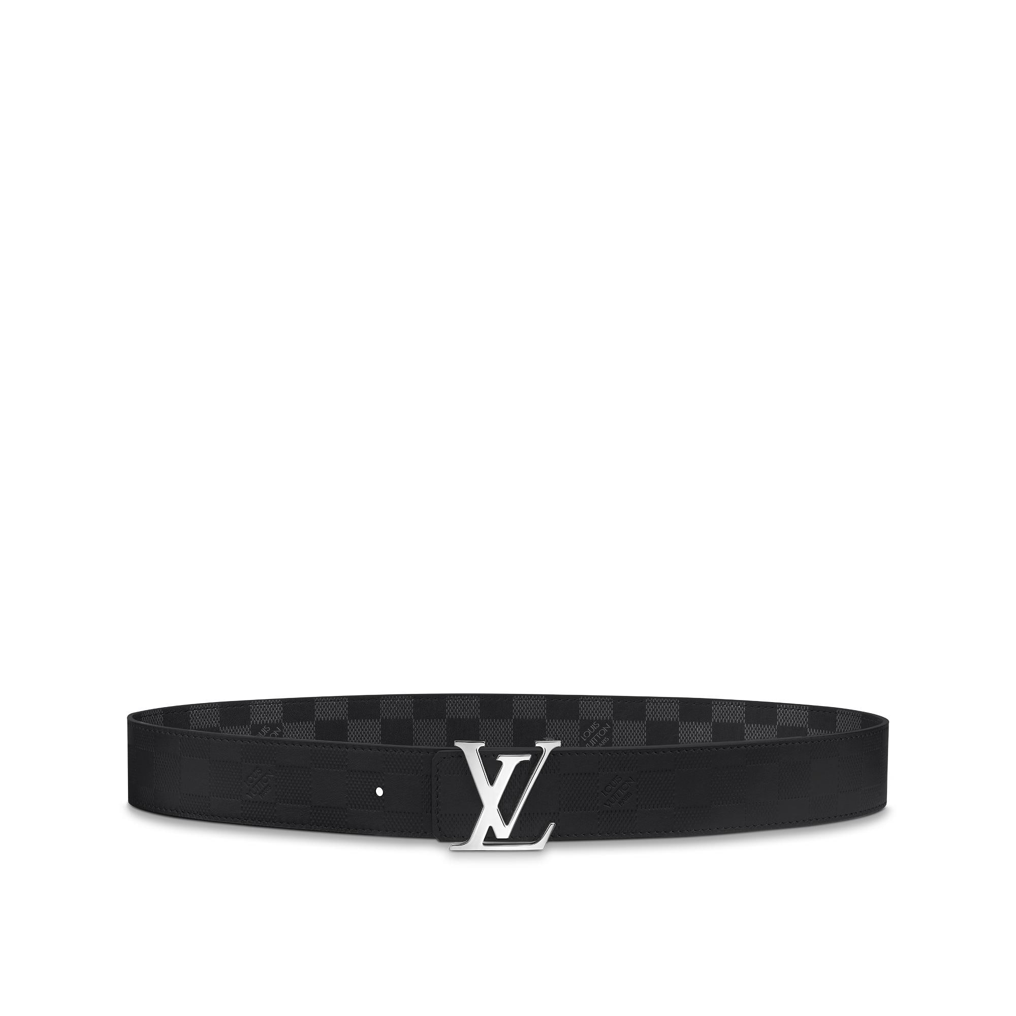 Thắt Lưng Hai Mặt LV Initiales 40MM Damier Infini in Đồ Nam