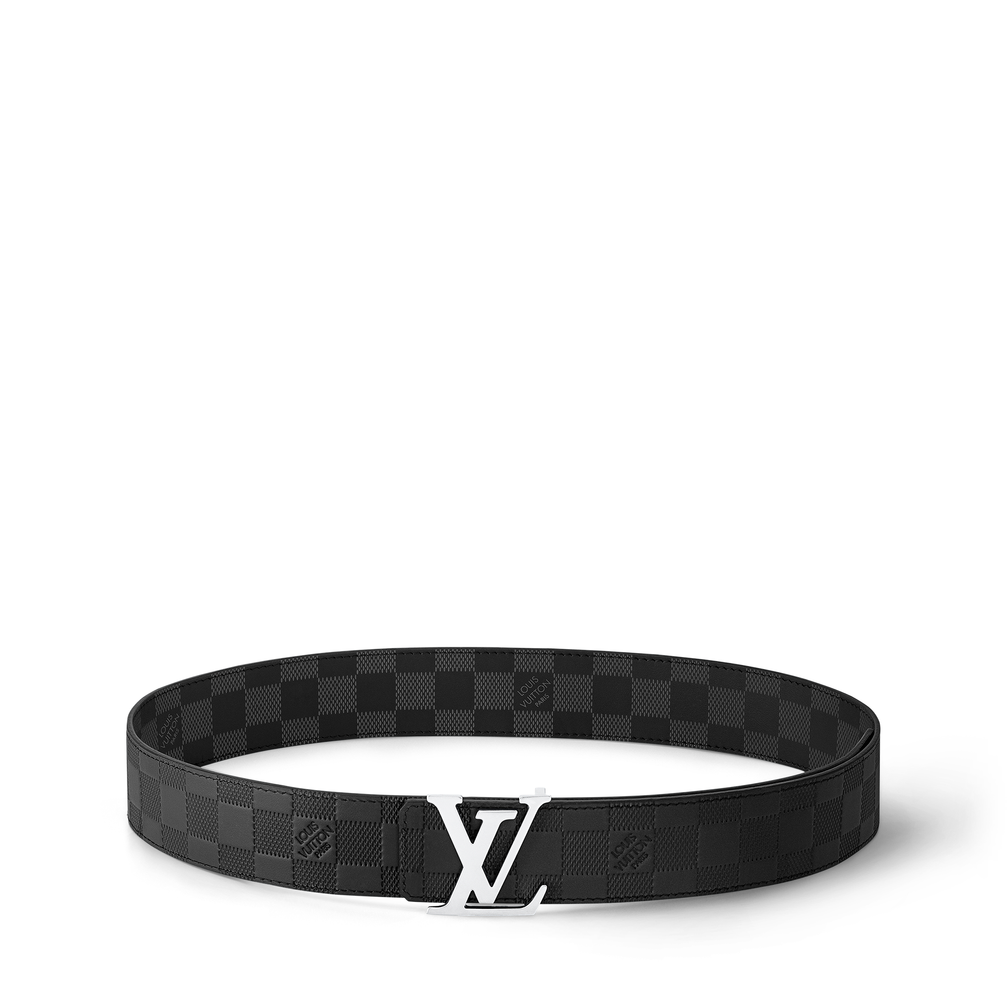 Thắt Lưng Hai Mặt LV Initiales 40MM Damier Infini in Đồ Nam