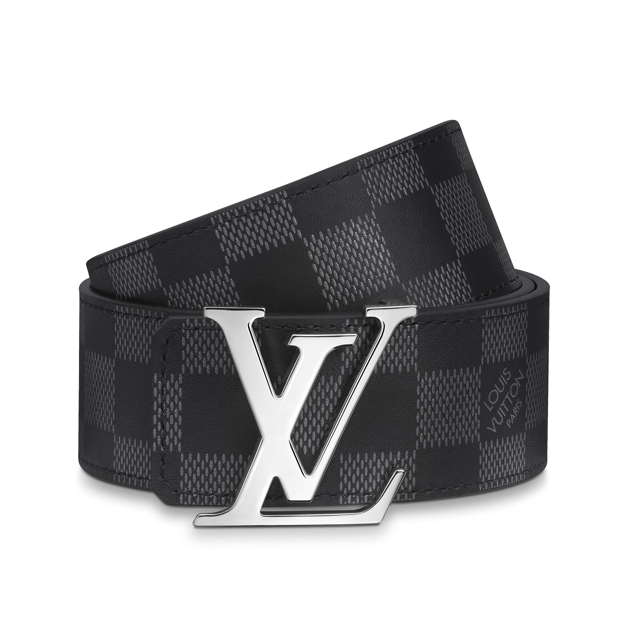 Thắt Lưng Hai Mặt LV Initiales 40MM Damier Infini in Đồ Nam
