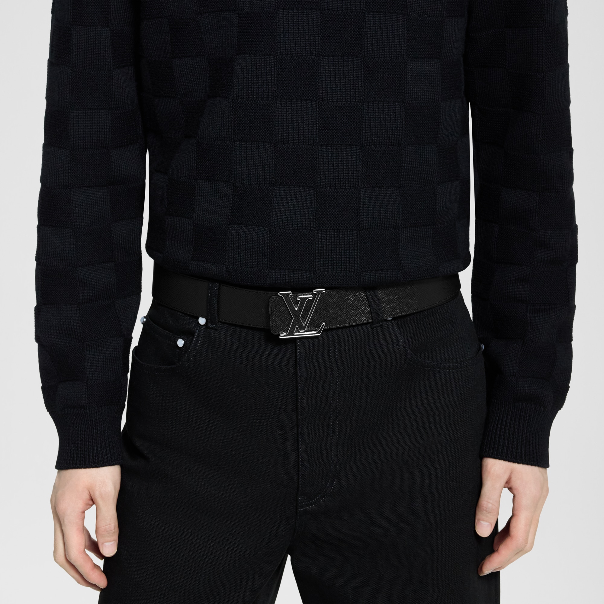 Thắt Lưng Hai Mặt LV Initiales 40MM Taigarama in Đồ Nam