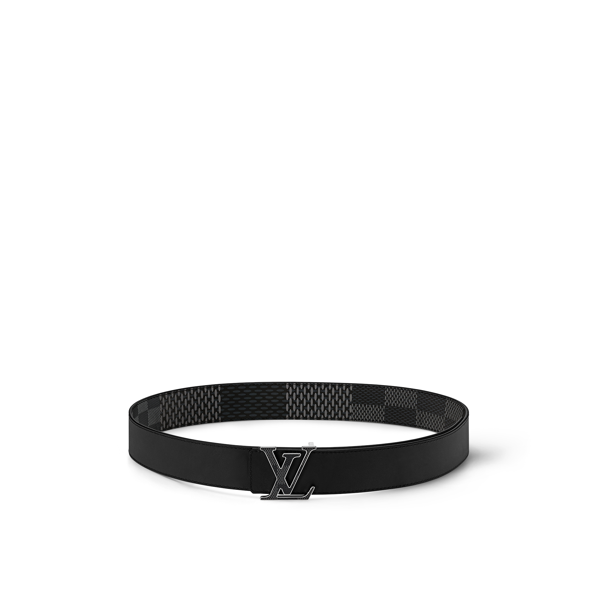 Thắt Lưng Hai Mặt LV Initiales 40MM Damier Infini in Đồ Nam