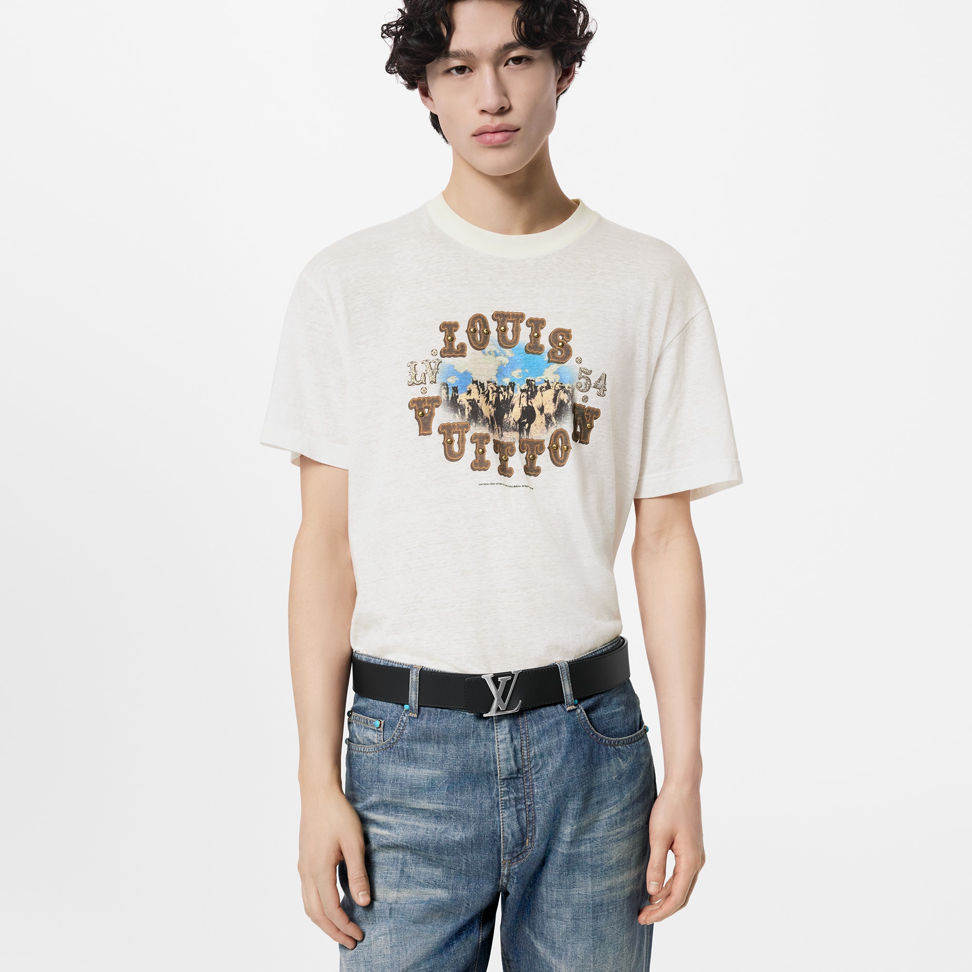 Thắt Lưng Hai Mặt LV Initiales 40MM  in Đồ Nam