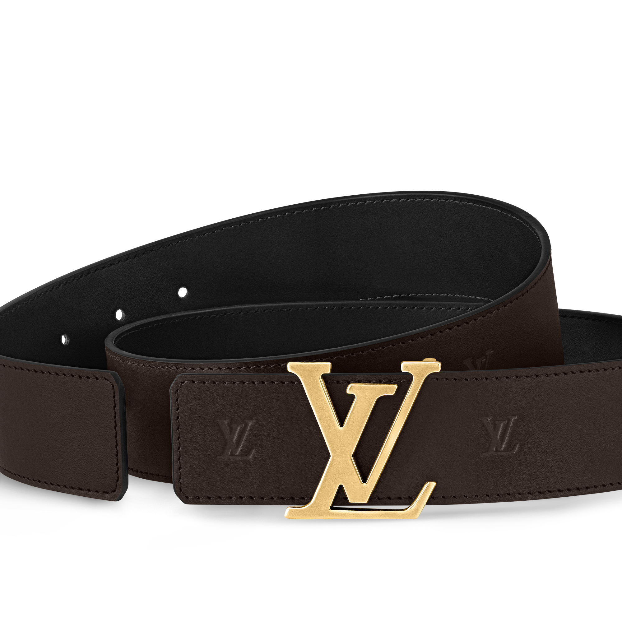 Thắt Lưng Hai Mặt LV Initiales Blason 40MM  in Đồ Nam