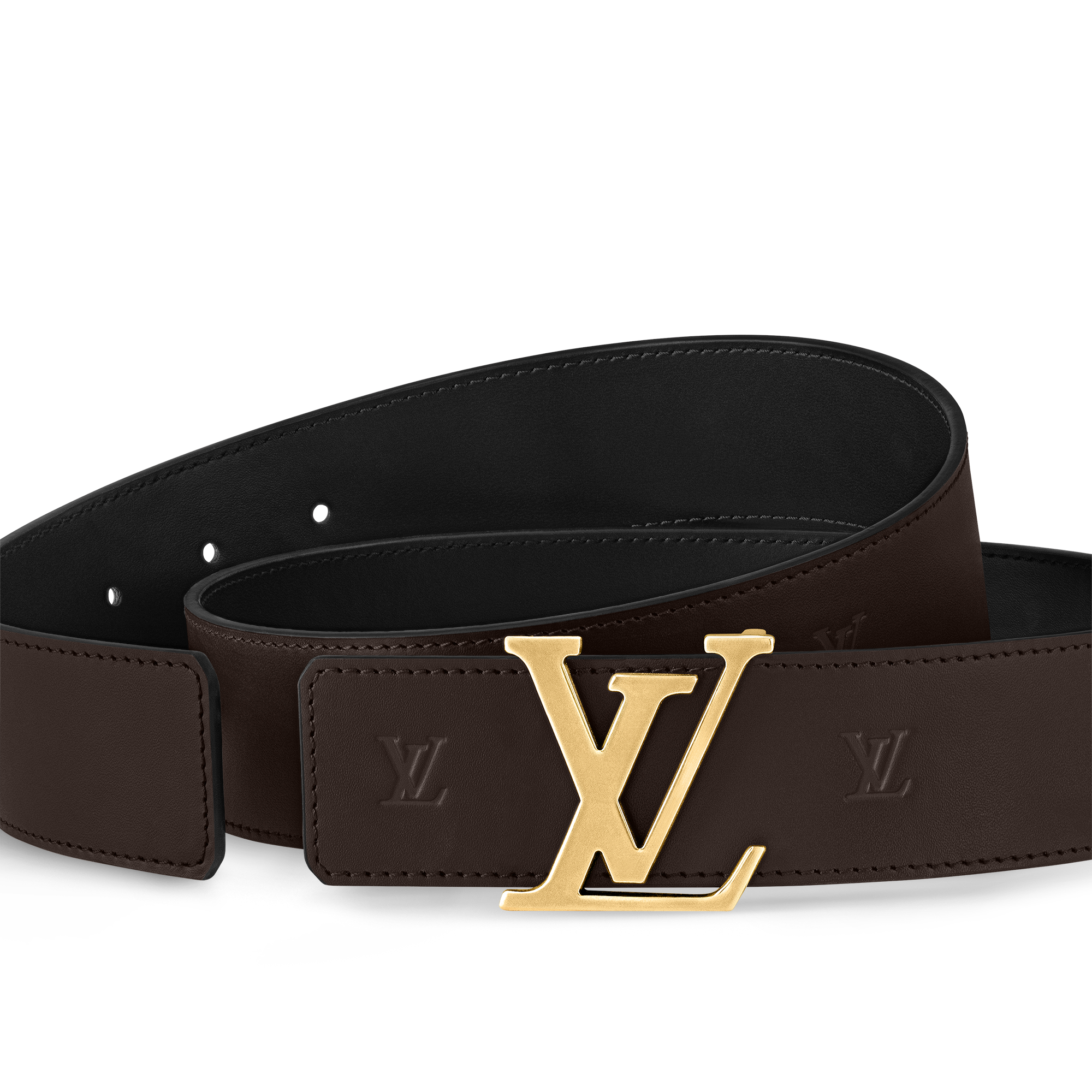 Thắt Lưng Hai Mặt LV Initiales Blason 40MM  in Đồ Nam