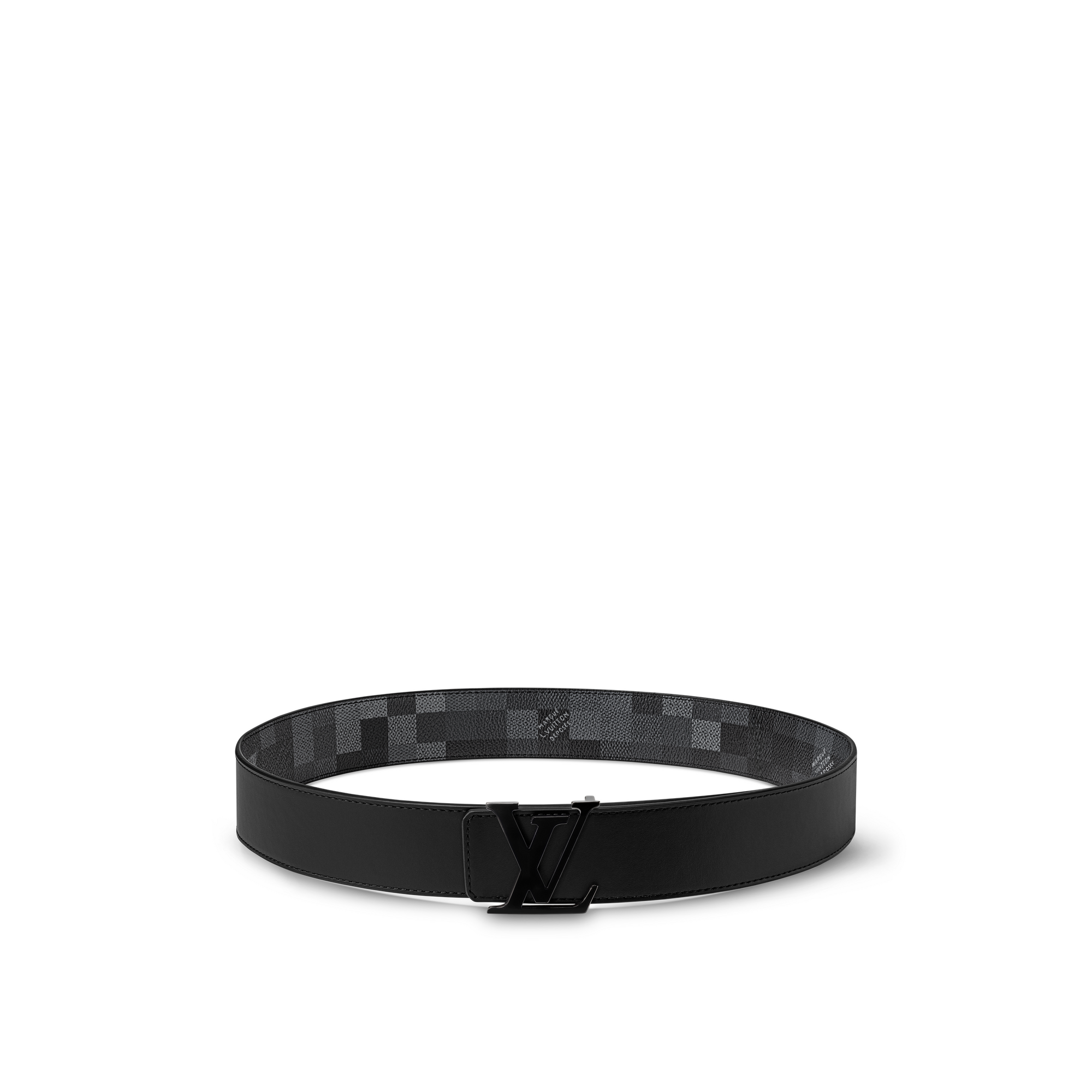 Thắt Lưng Hai Mặt LV Initiales Damoflage 40MM D16 in Đồ Nam