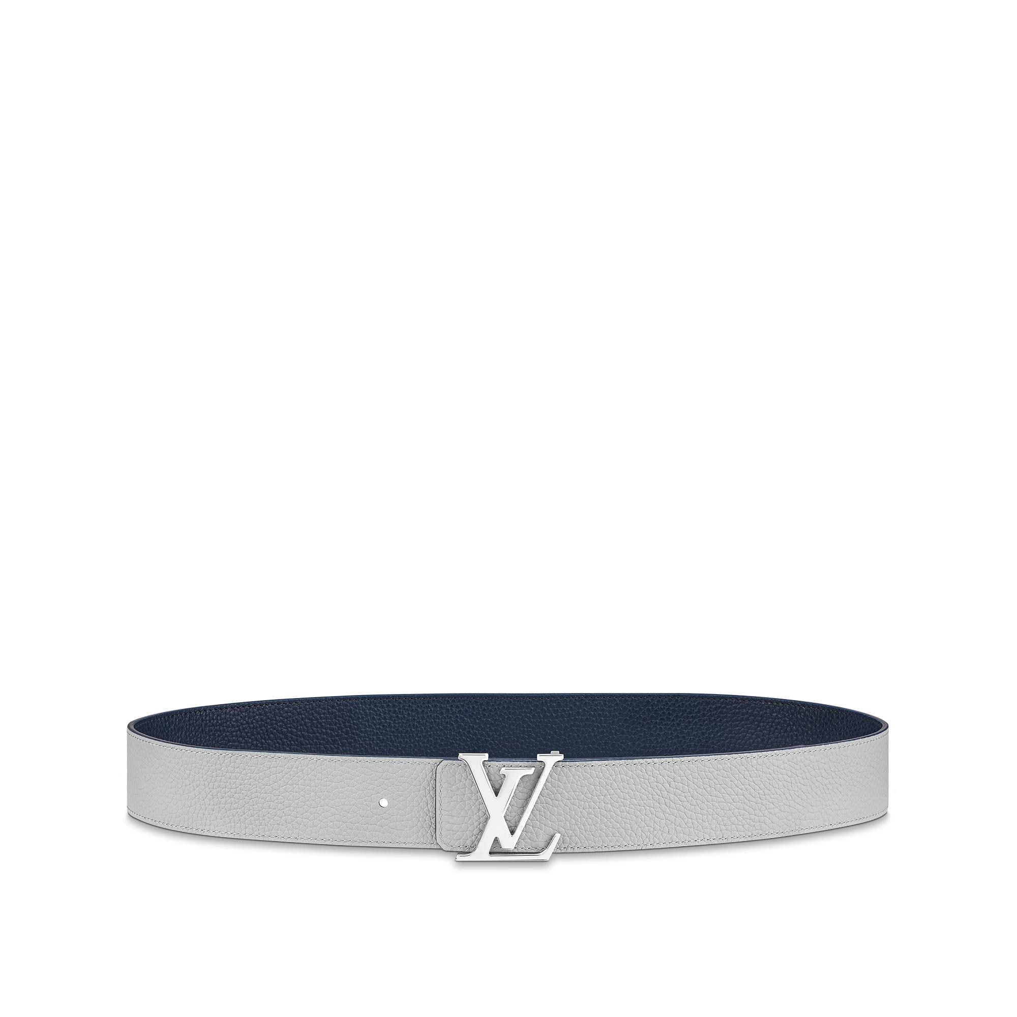Thắt Lưng Hai Mặt LV Initiales 40MM Da Taurillon in Đồ Nam
