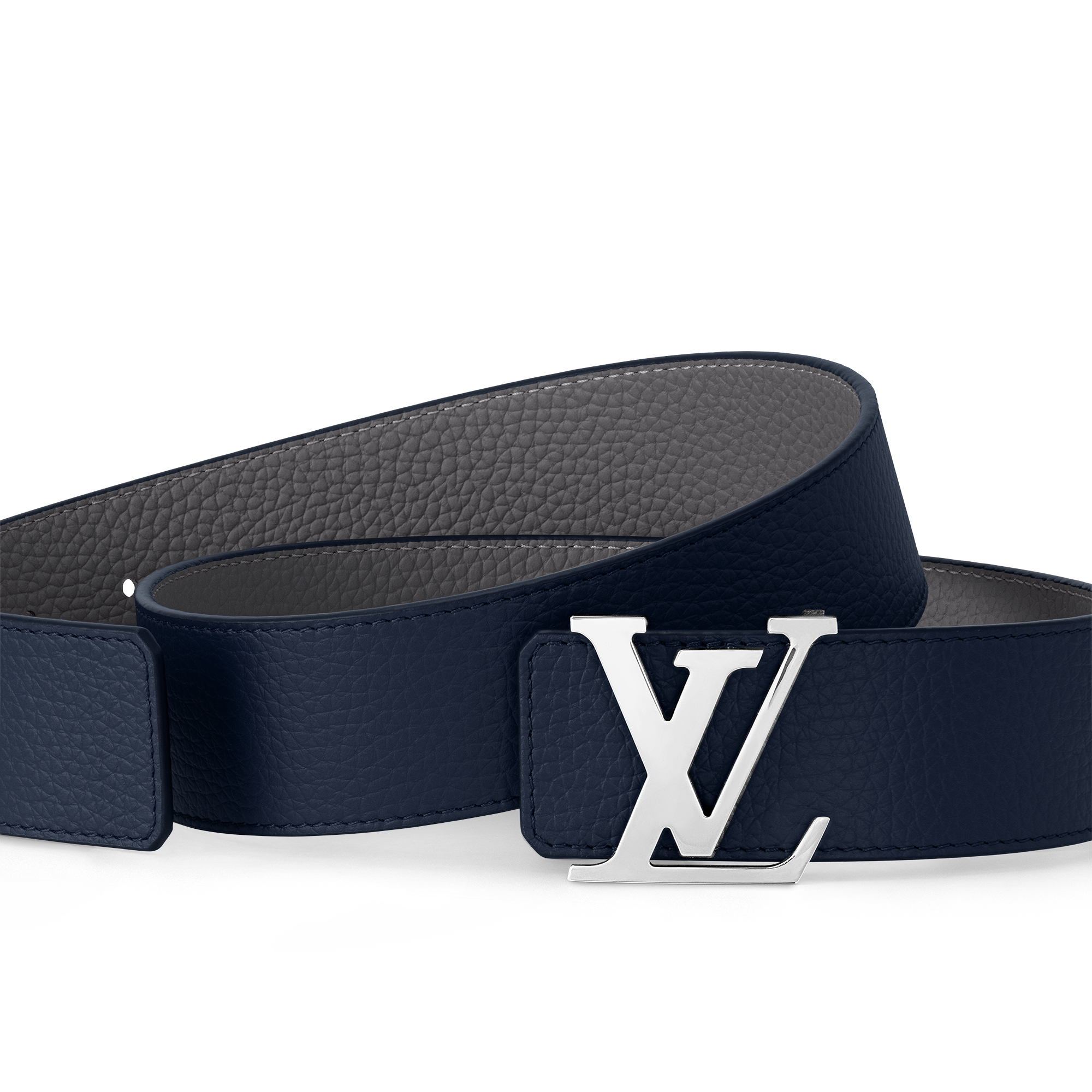 Thắt Lưng Hai Mặt LV Initiales 40MM Da Taurillon in Đồ Nam