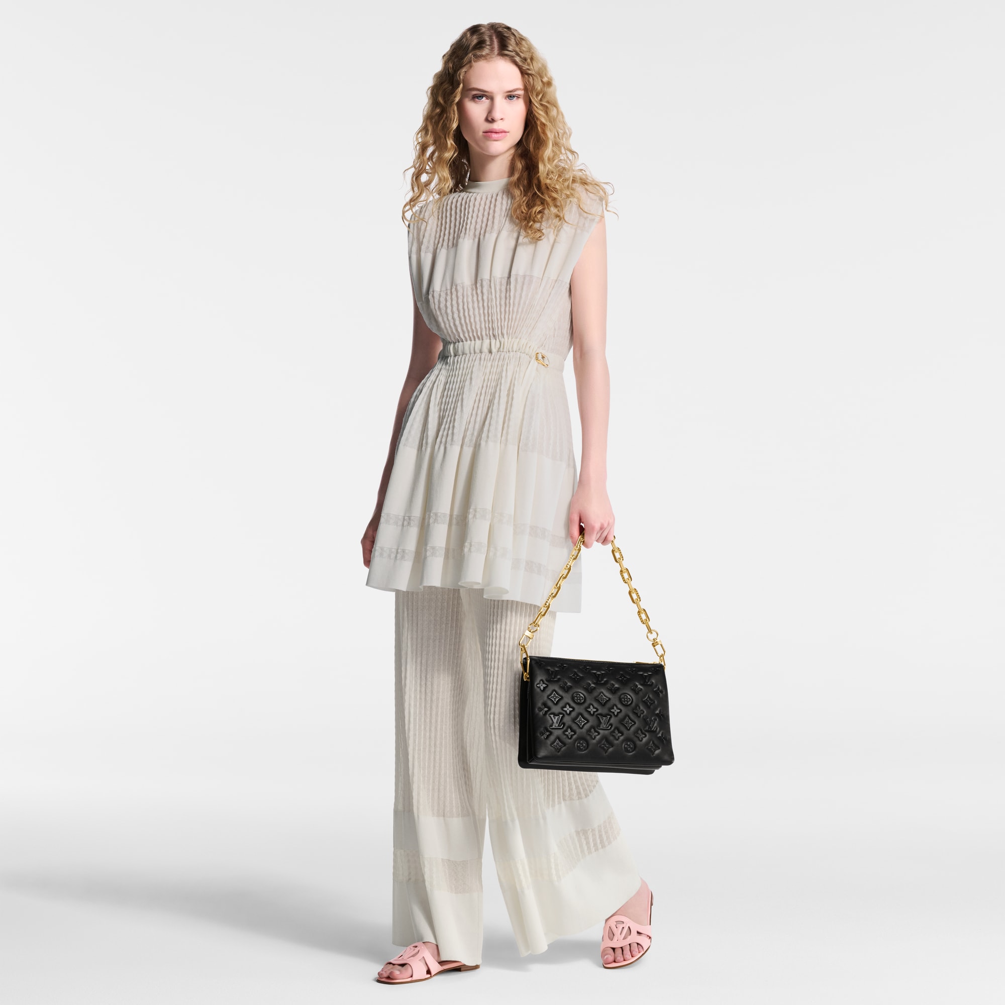 Dép LV Isola Flat Mule  in Đồ Nữ