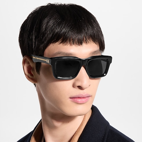 Mắt Kính Dáng Vuông LV Journey . in Đồ Nam's Phụ kiện Mắt kính collections by Louis Vuitton (Thu phóng sản phẩm)