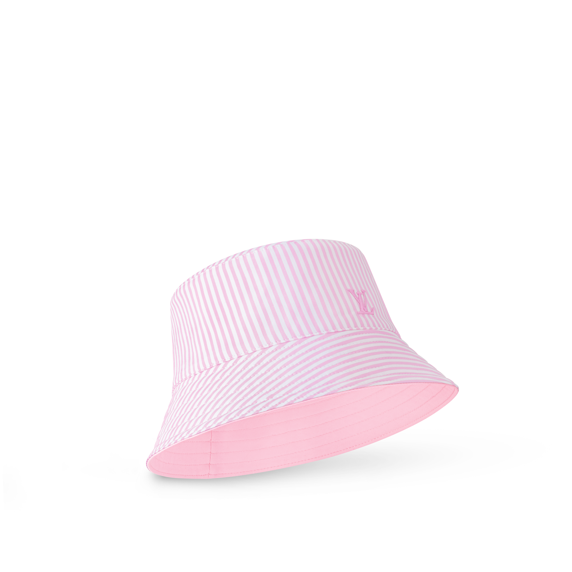Mũ LV League Striped Bucket . in Đồ Nữ