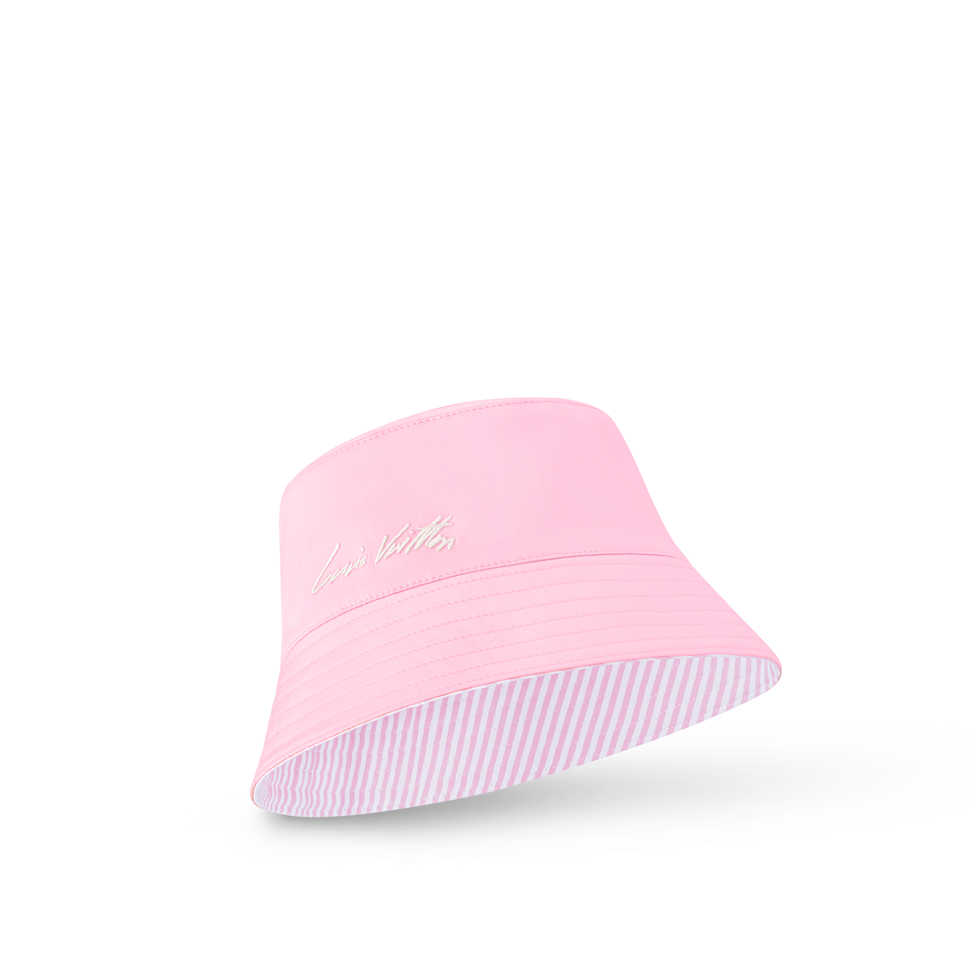 Mũ LV League Striped Bucket . in Đồ Nữ