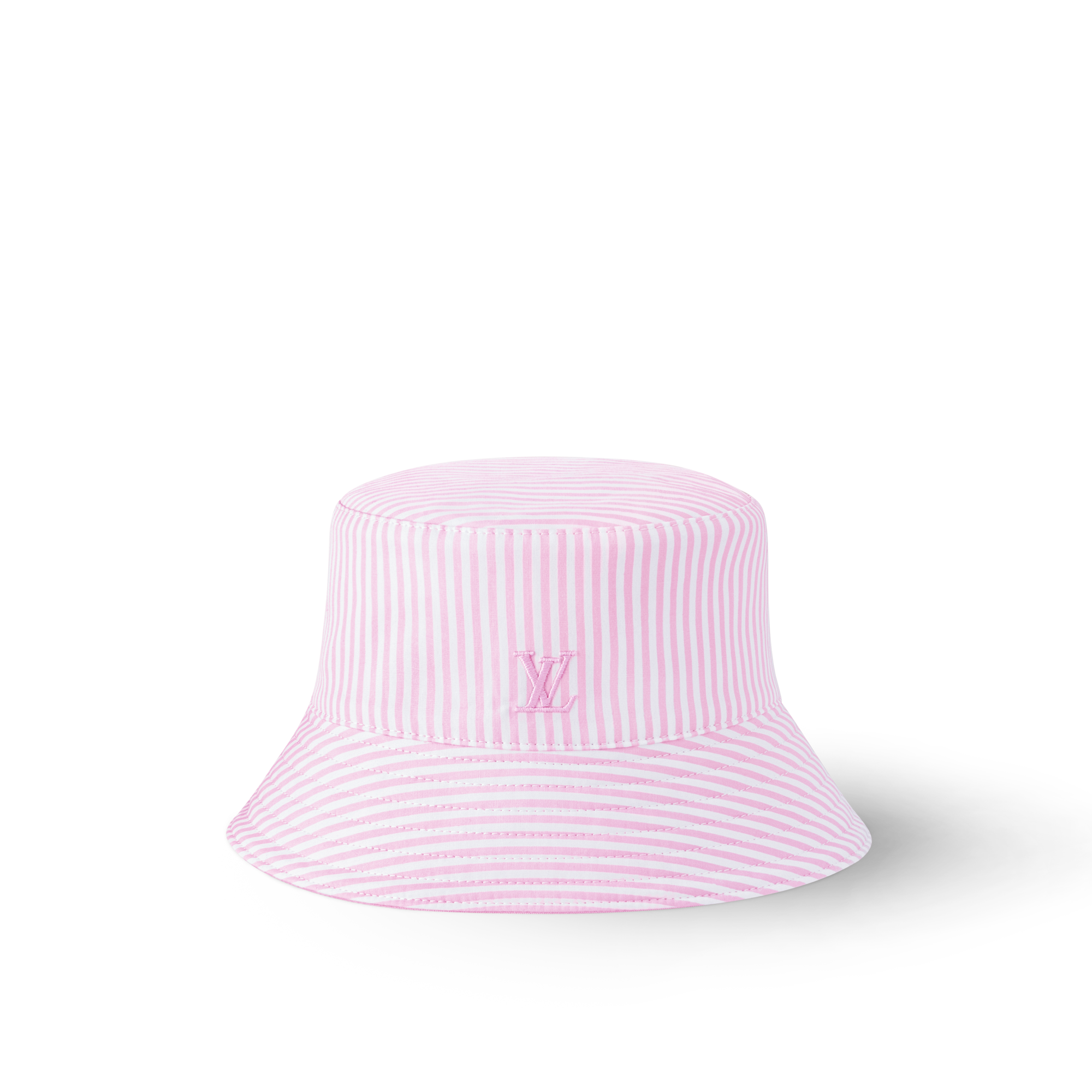 Mũ LV League Striped Bucket . in Đồ Nữ