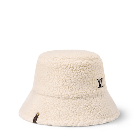 Mũ LV League Wool Bouclette Bucket . in Đồ Nữ's Phụ kiện Mũ, Găng tay và Tất collections by Louis Vuitton (Thu phóng sản phẩm)