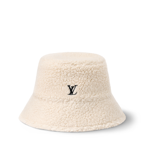 Mũ LV League Wool Bouclette Bucket . in Đồ Nữ's Phụ kiện Mũ, Găng tay và Tất collections by Louis Vuitton (Thu phóng sản phẩm)