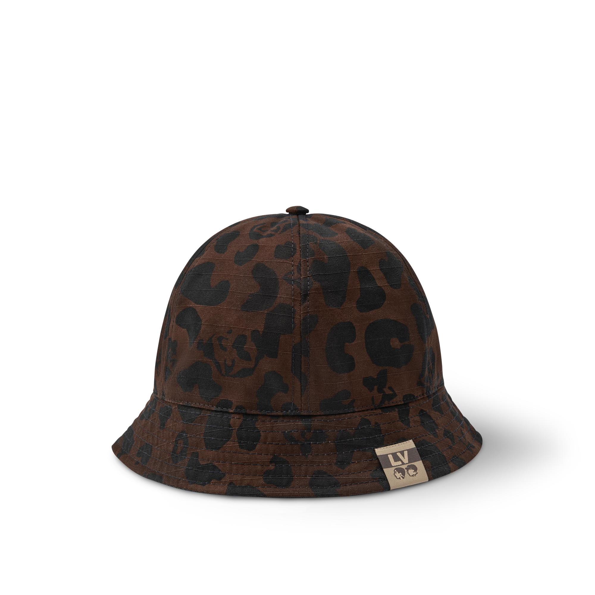 Mũ Hai Mặt LV Leo Bucket . in Đồ Nam
