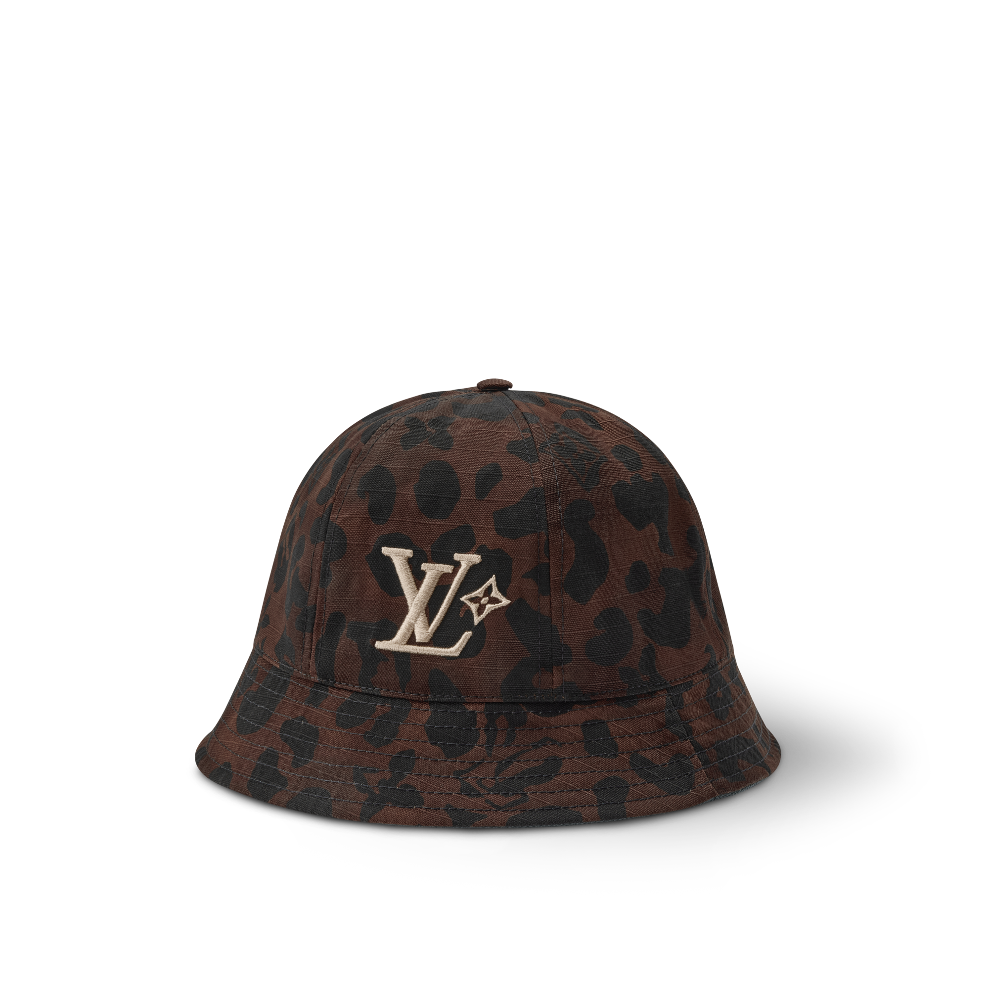 Mũ Hai Mặt LV Leo Bucket . in Đồ Nam