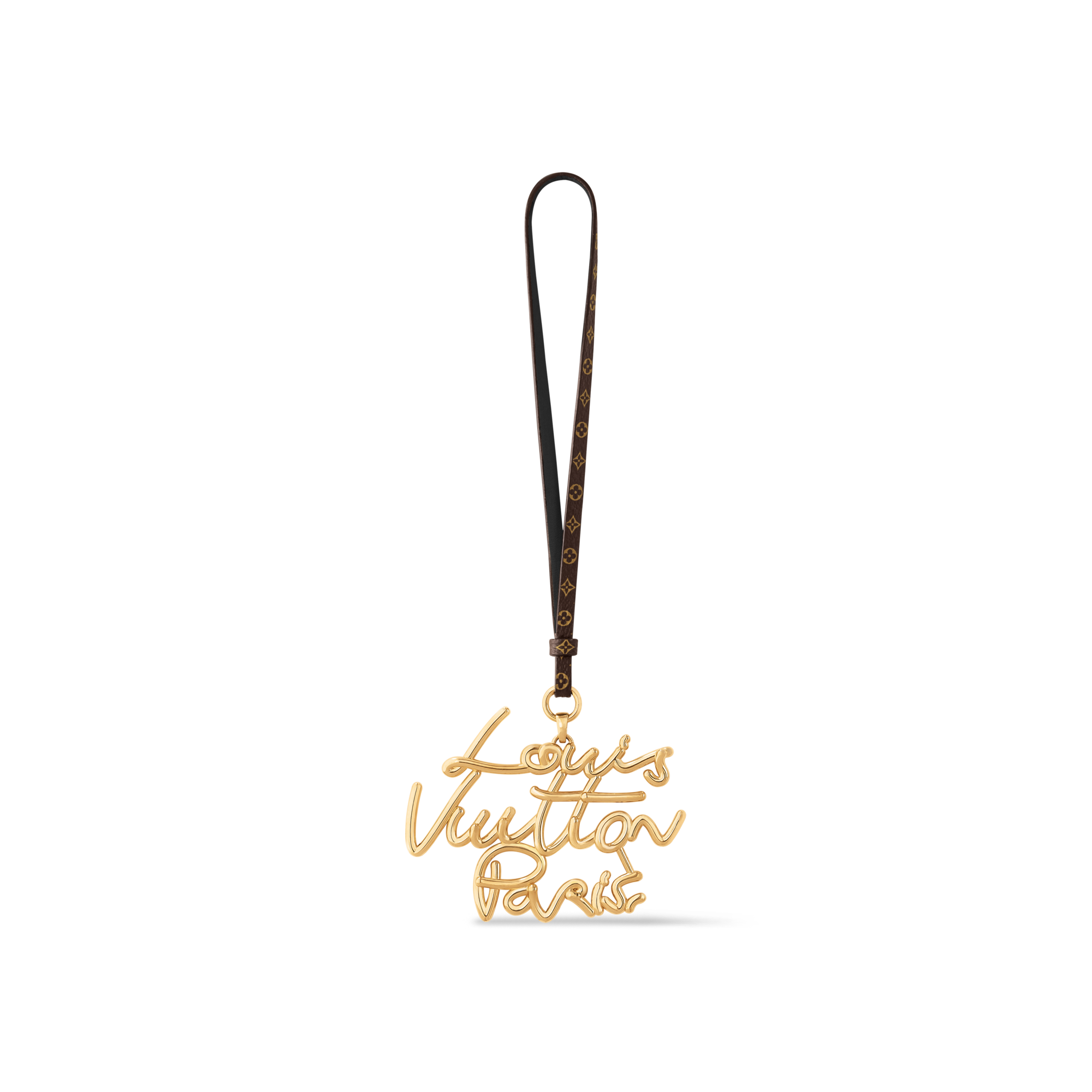 Phụ Kiện Treo Túi LV Lettering . in Đồ Nữ