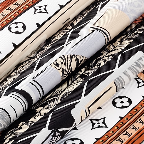 Khăn Lụa Vuông LV Library 70 . in Đồ Nữ's Phụ kiện Khăn lụa collections by Louis Vuitton (Thu phóng sản phẩm)