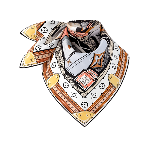 Khăn Lụa Vuông LV Library 70 . in Đồ Nữ's Phụ kiện Khăn lụa collections by Louis Vuitton (Thu phóng sản phẩm)