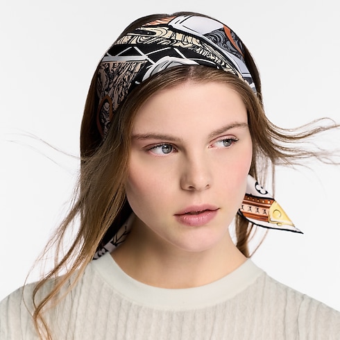 Khăn Lụa Vuông LV Library 70 . in Đồ Nữ's Phụ kiện Khăn lụa collections by Louis Vuitton (Thu phóng sản phẩm)