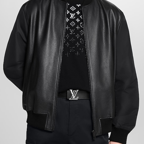 Thắt Lưng Hai Mặt LV Line 40MM Monogram Eclipse in Đồ Nam's Phụ kiện Thắt lưng collections by Louis Vuitton (Thu phóng sản phẩm)