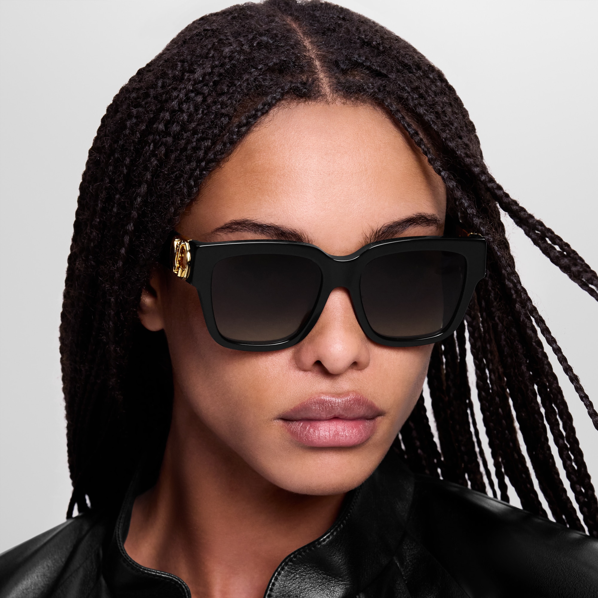 Mắt Kính Dáng Vuông LV Link - Phiên Bản PM . in Đồ Nữ