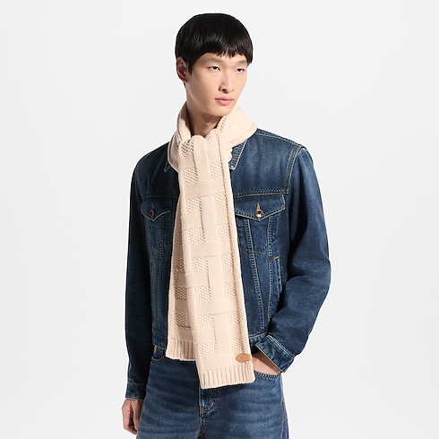 Khăn Quàng LV Malletier . in Đồ Nam's Phụ kiện Khăn quàng collections by Louis Vuitton (Thu phóng sản phẩm)