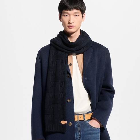 Khăn Quàng LV Malletier . in Đồ Nam's Phụ kiện Khăn quàng collections by Louis Vuitton (Thu phóng sản phẩm)