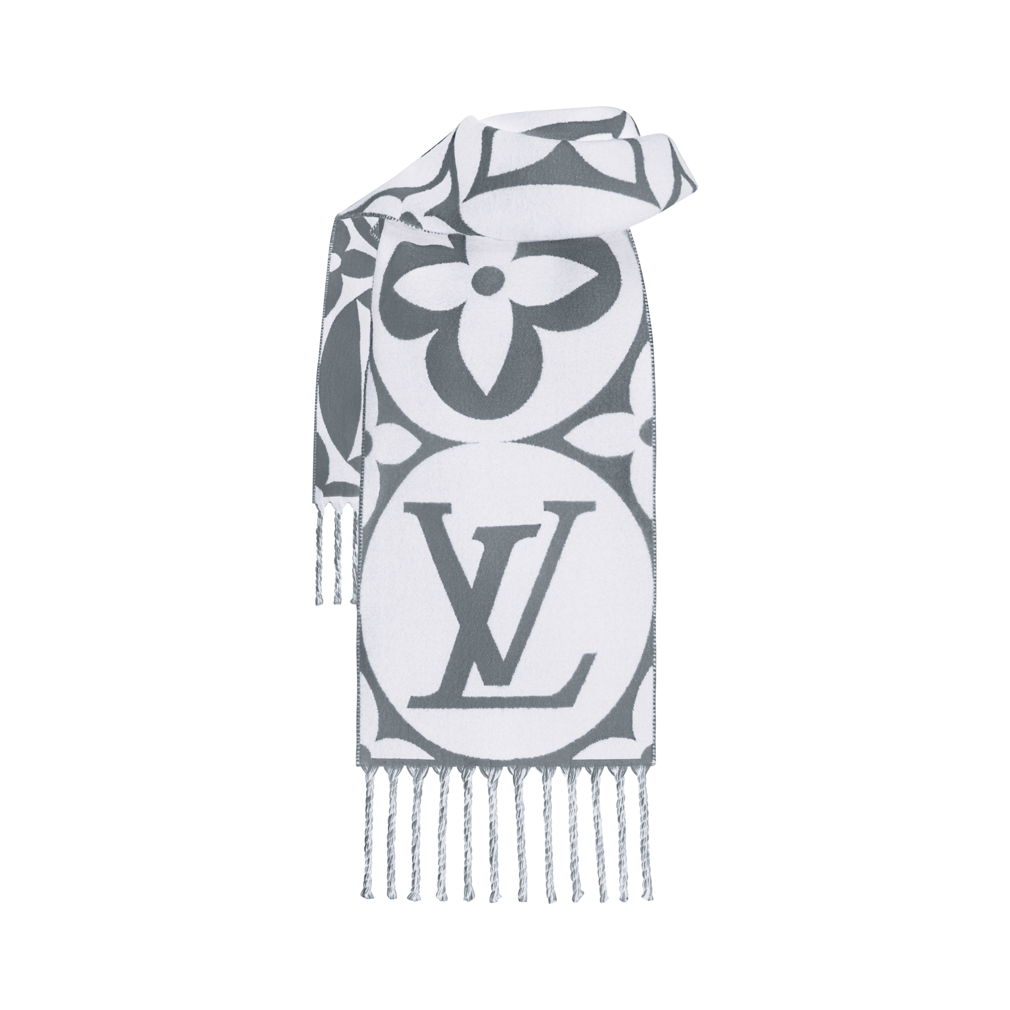 Khăn Quàng LV Medallion . in Đồ Nữ