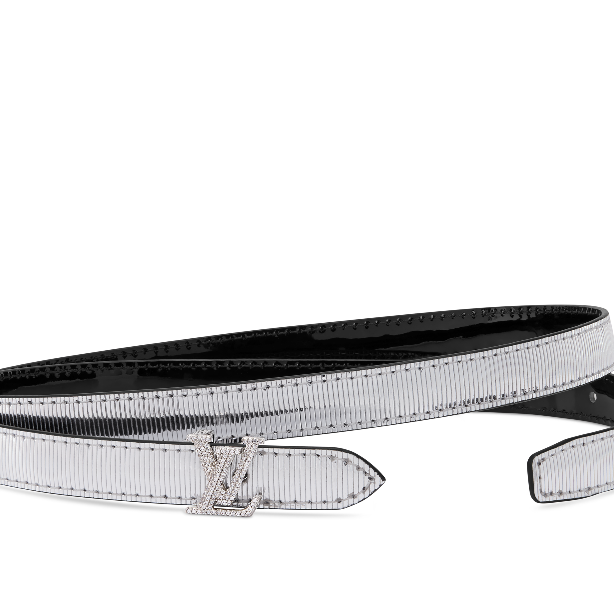 LV Mini Strass Reversible 15mm Belt  in Đồ Nữ