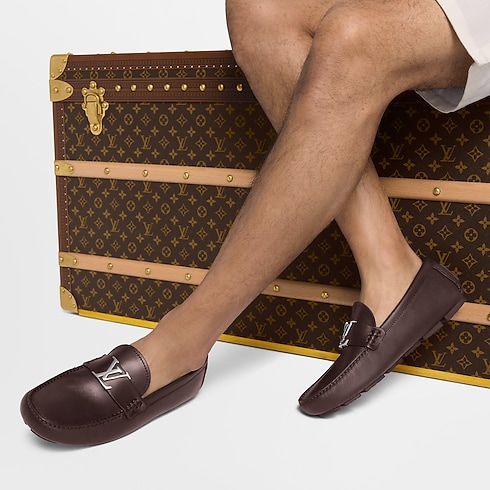 Giày LV Monza Moccasin in Đồ Nam's Giày Giày lười và Giày Moccasin collections by Louis Vuitton (Thu phóng sản phẩm)