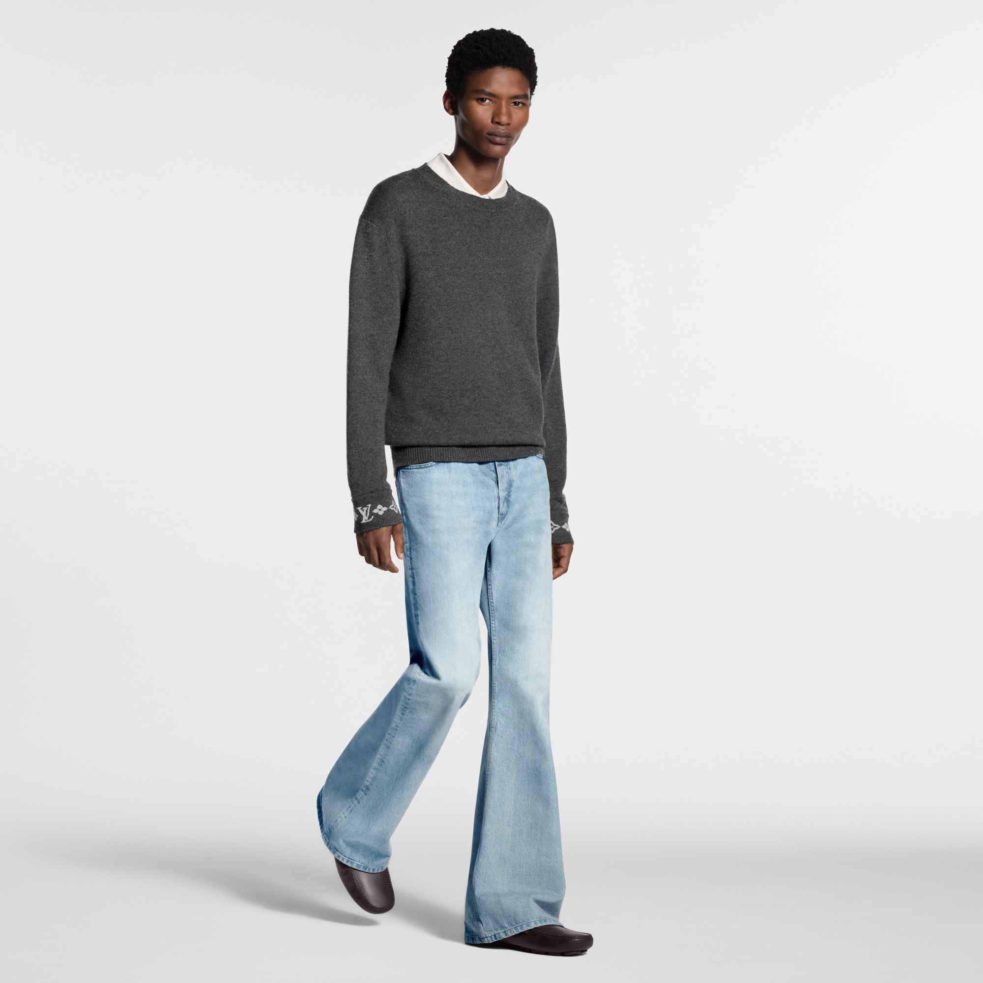 Giày LV Monza Moccasin  in Đồ Nam