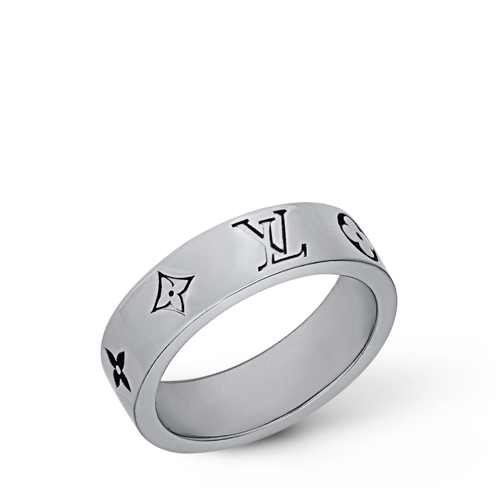 Nhẫn LV Mosaic Thin . in Đồ Nam