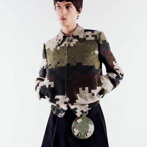 Loa Không Dây LV Nanogram Damoflage in Les Extraordinaires's Đồng hồ Phụ kiện công nghệ collections by Louis Vuitton (Thu phóng sản phẩm)