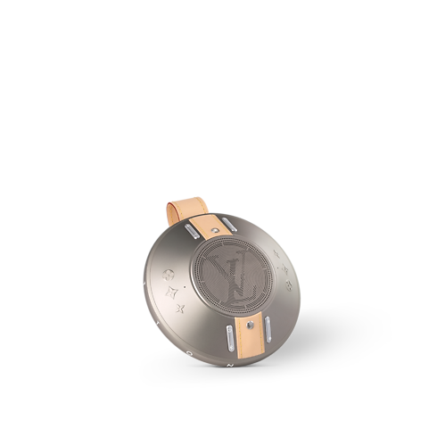 Loa Không Dây LV Nanogram Silver in Les Extraordinaires's Đồng hồ Phụ kiện công nghệ collections by Louis Vuitton (Thu phóng sản phẩm)