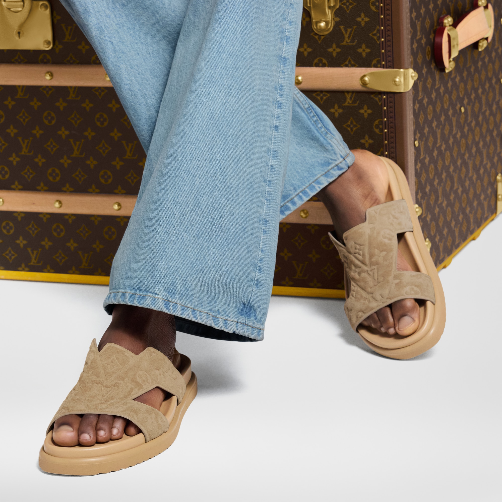 Dép LV Oasis Mule  in Đồ Nam